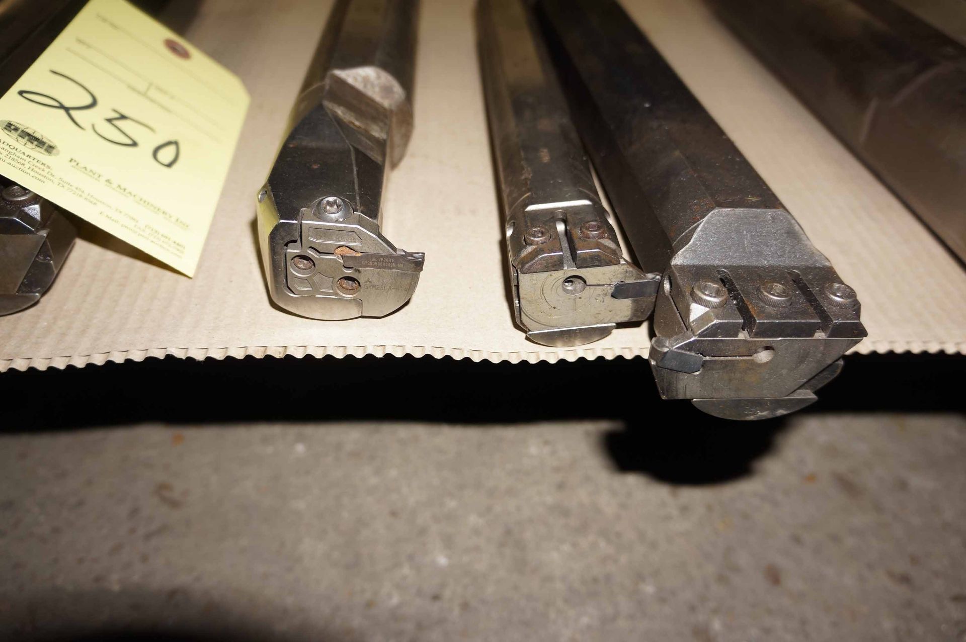 LOT OF HOLDER BARS (3), (2) 2" dia. x approx. 14"L. & (1) 1-1/2" x 12"L. (for internal blades) - Image 2 of 2