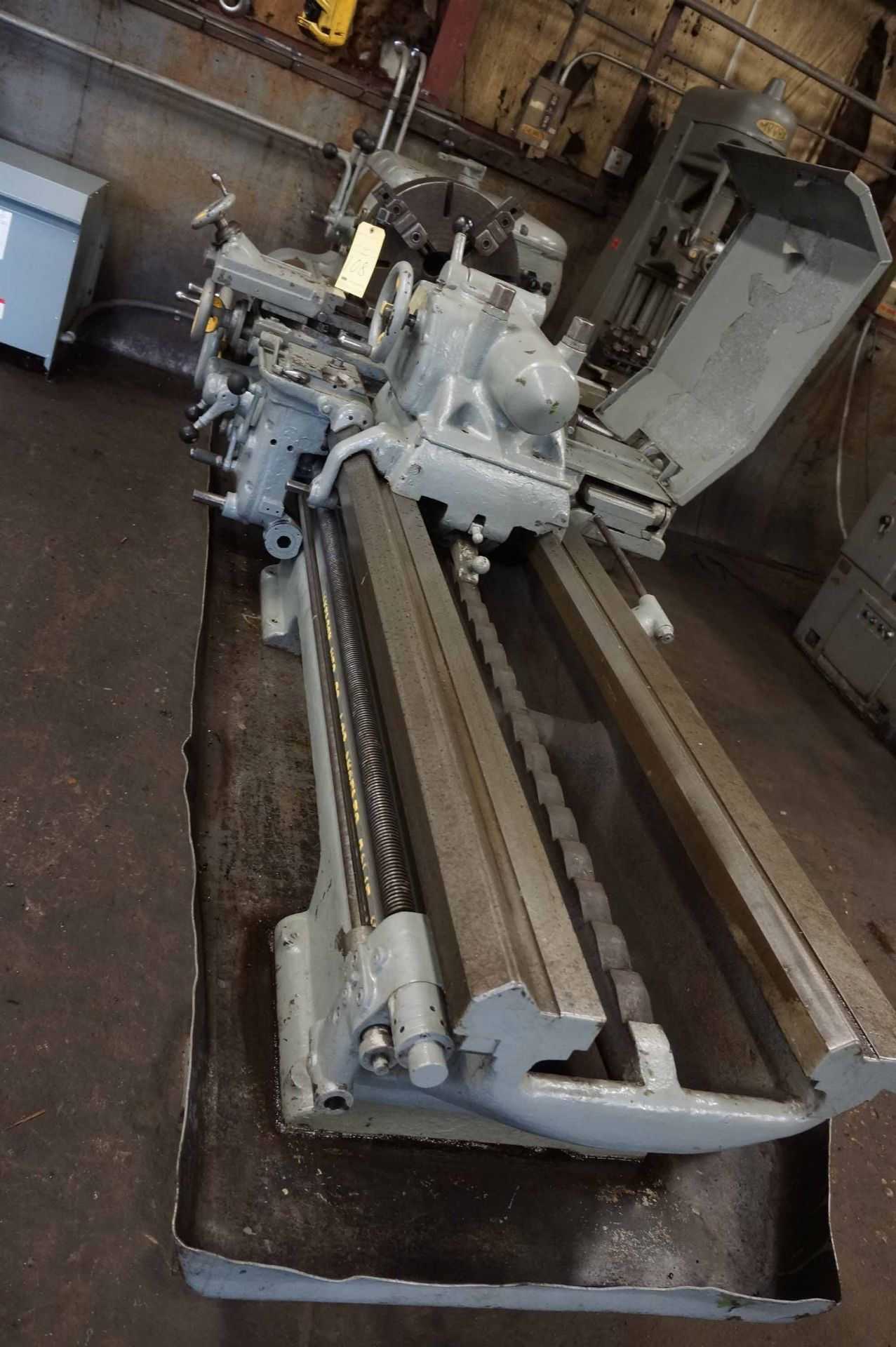ENGINE LATHE, AXELSON 20” X 67”, 23-5/8” max. swing, approx.15” sw. over crosslide, 2-¼” spdl. hole,