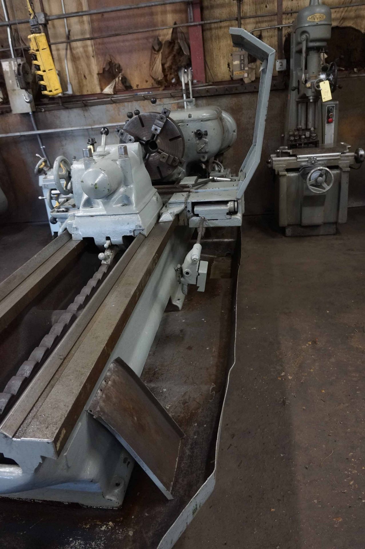 ENGINE LATHE, AXELSON 20” X 67”, 23-5/8” max. swing, approx.15” sw. over crosslide, 2-¼” spdl. hole, - Image 2 of 6