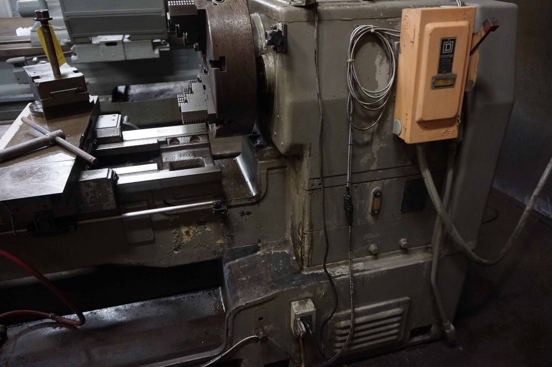 ENGINE LATHE, MORI SEIKI 24” X 60” MDL. MH1500G, approx. 17” sw. over crosslide, removable bed - Image 4 of 5