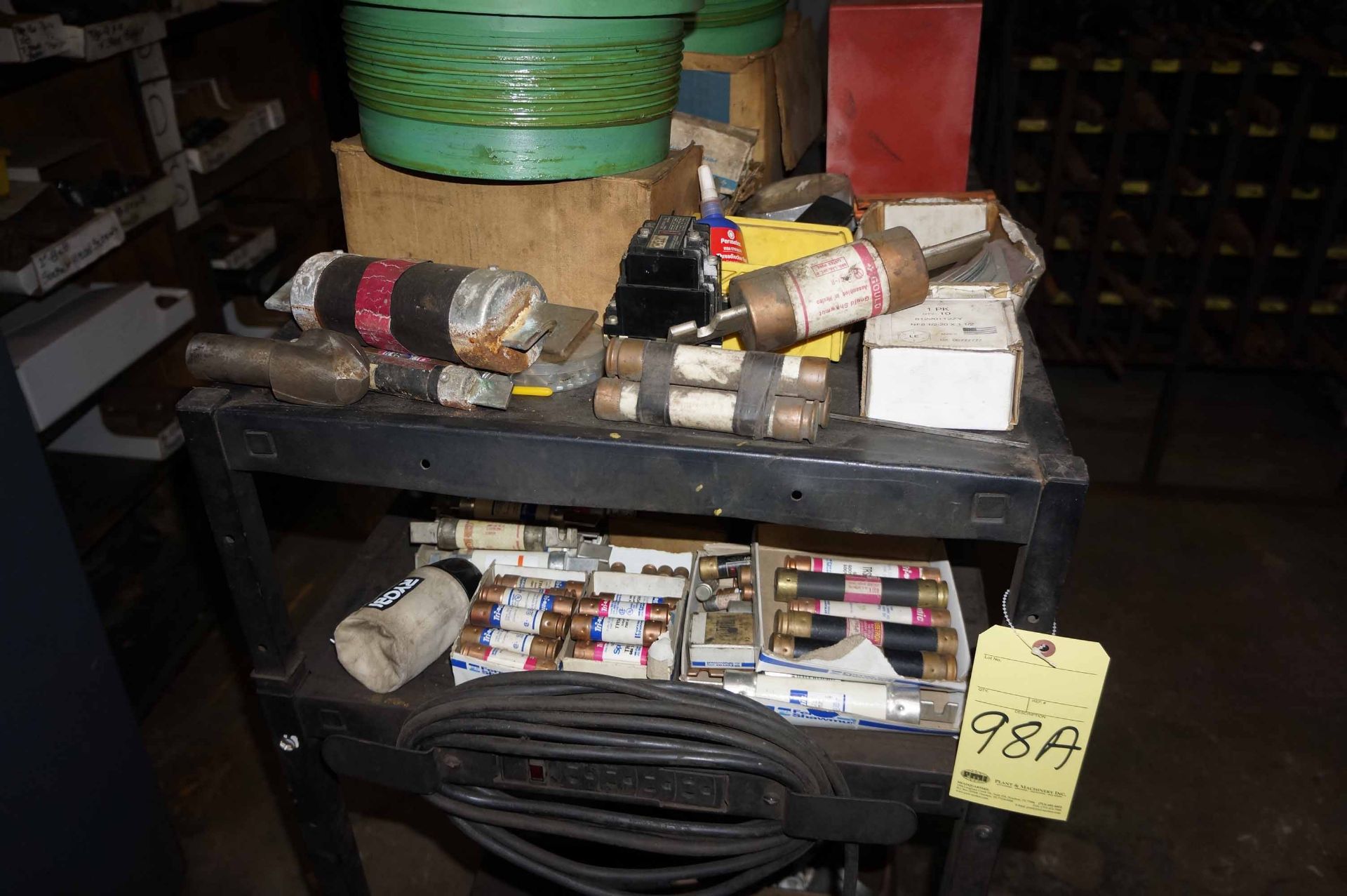 CART, w/misc. electrical maintenance parts - Image 4 of 5