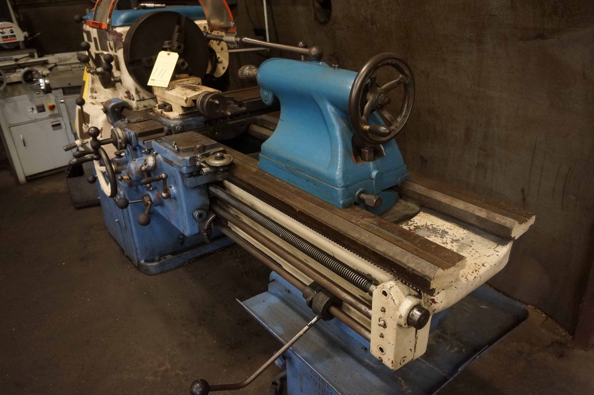 ENGINE LATHE, KOPINGS 20" X 40" MDL. S10B, approx. 20” sw. over bed, 40” dist. btn. centers, approx.