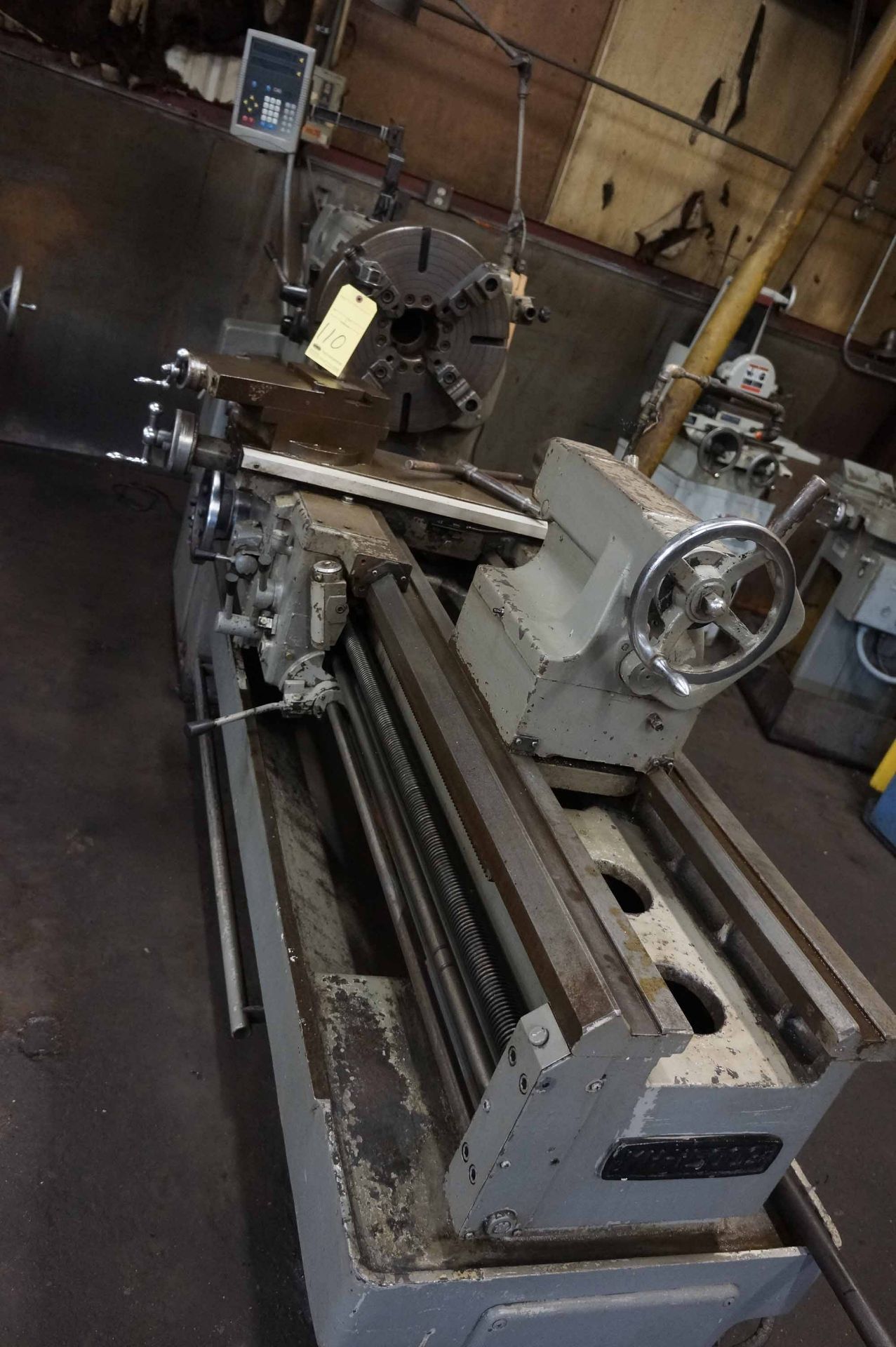 ENGINE LATHE, MORI SEIKI 24” X 60” MDL. MH1500G, approx. 17” sw. over crosslide, removable bed