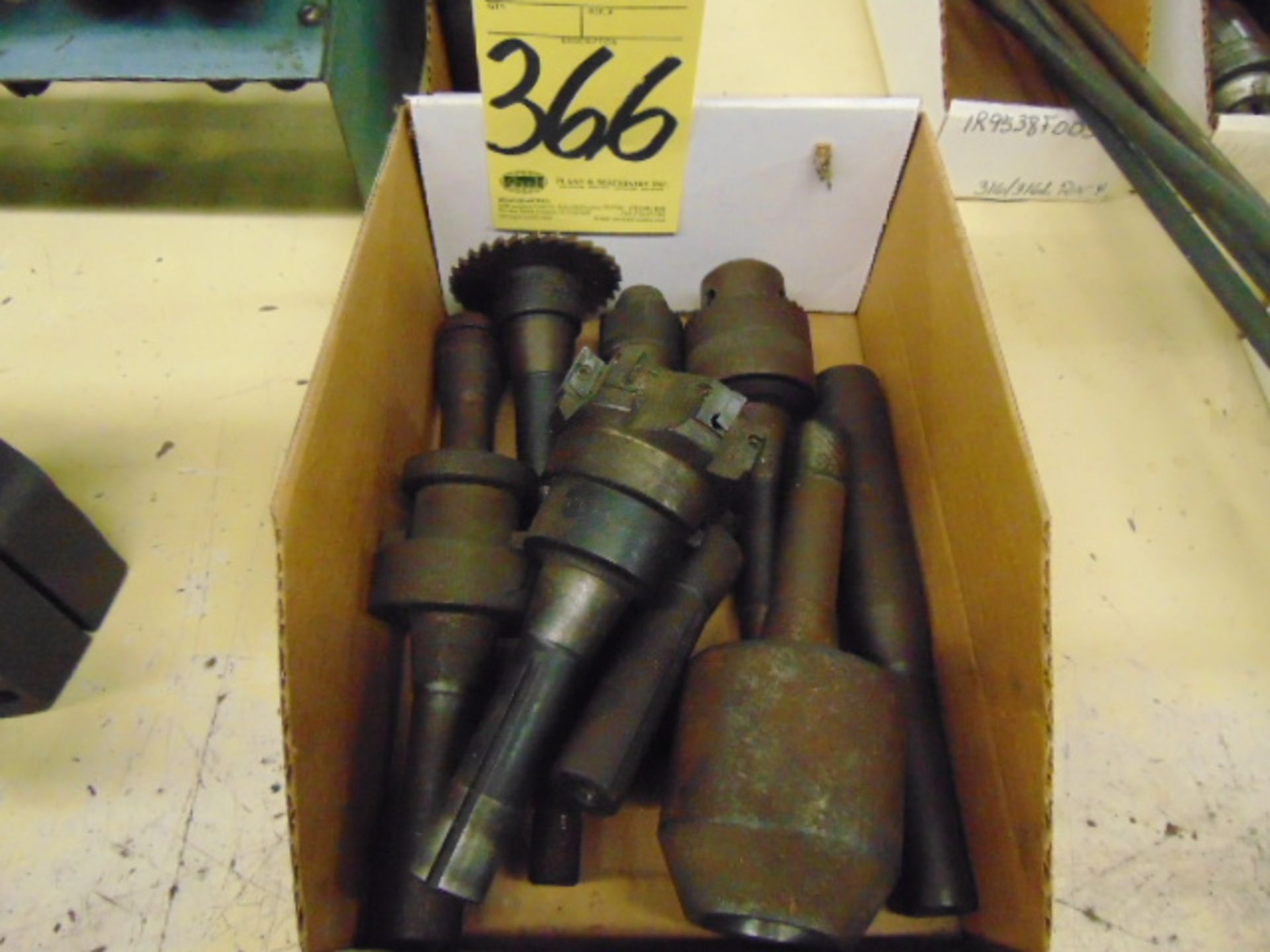 LOT OF R-8 TOOLING, assorted (in one box)