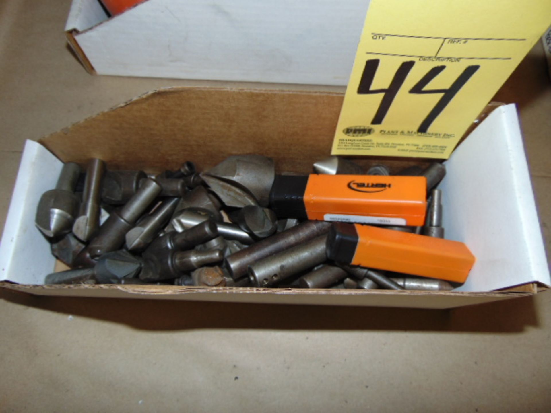 LOT OF COUNTERSINKS, assorted (in one box)