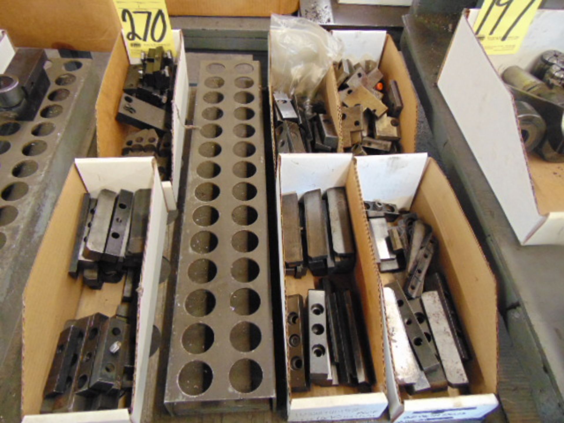 LOT OF TOOLING, assorted (in six boxes)