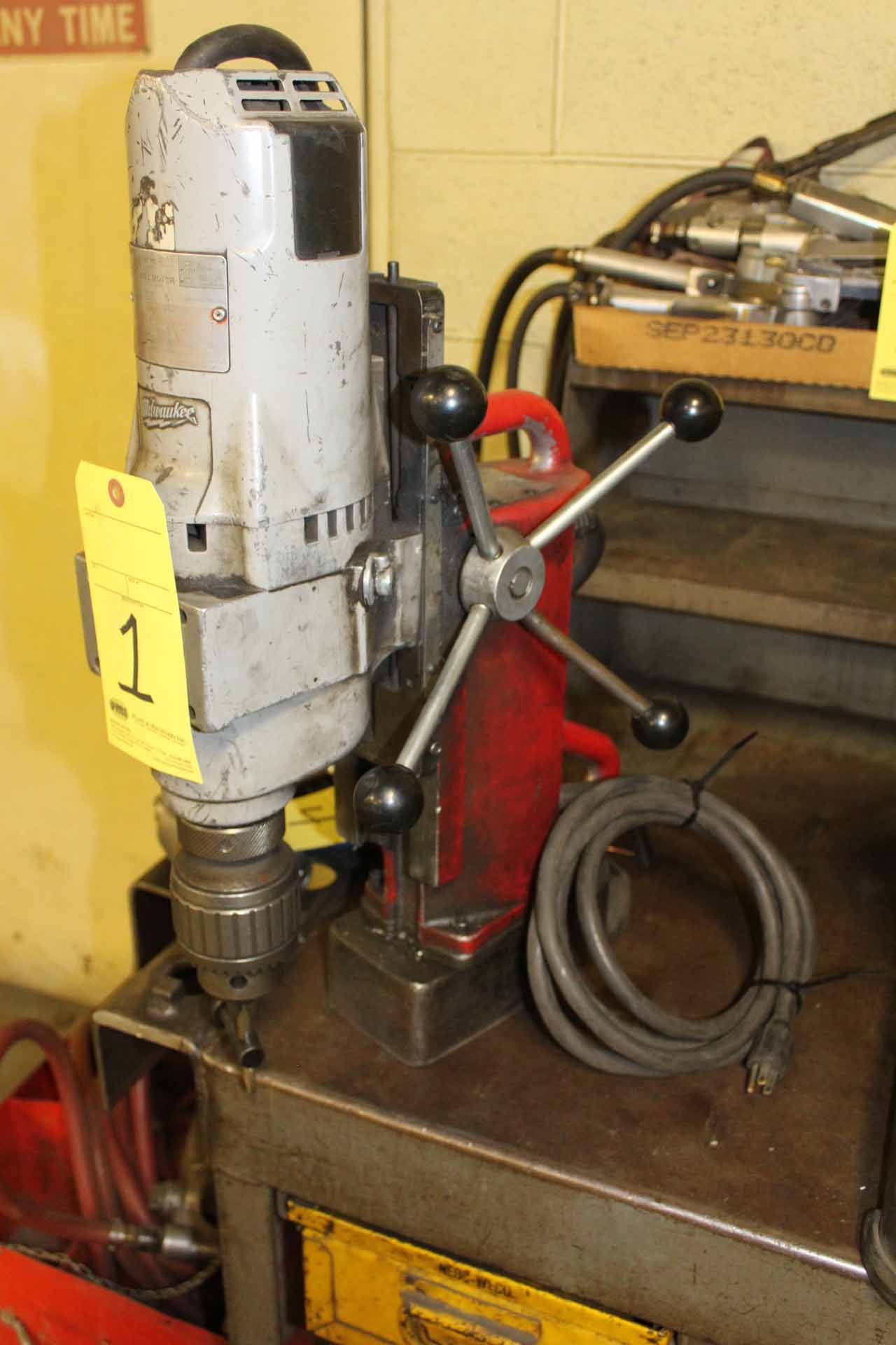 PORTABLE MAGNETIC DRILL, MILWAUKEE