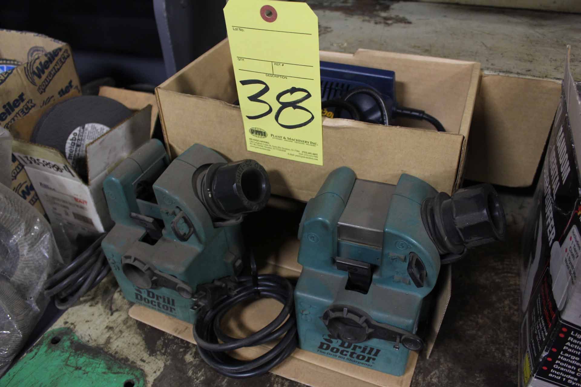 LOT OF DRILL SHARPENERS (3), DRILL DOCTOR