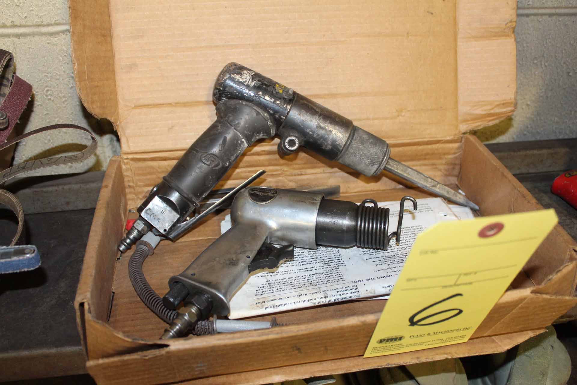 LOT OF PNEUMATIC AIR HAMMERS (2)