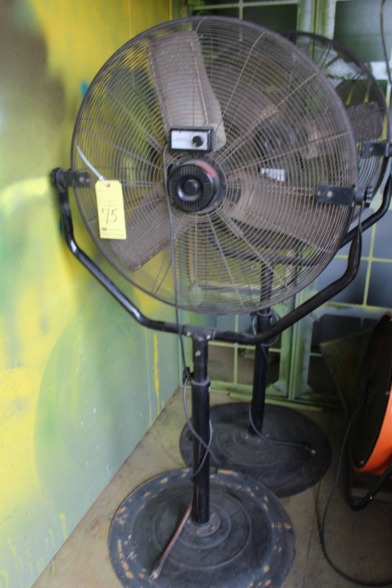 LOT OF PEDESTAL FANS (2), 28"