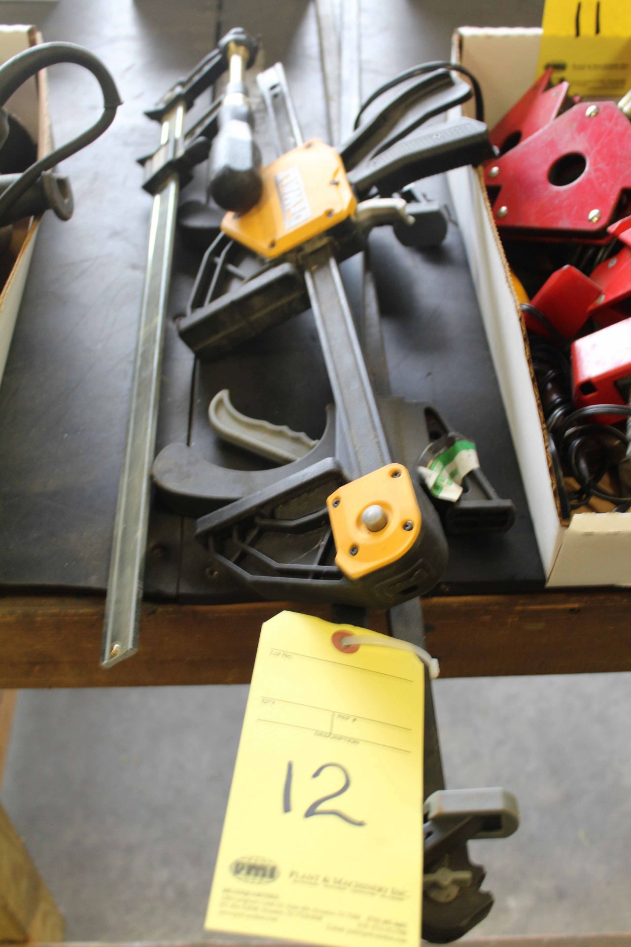 LOT OF BAR CLAMPS, assorted
