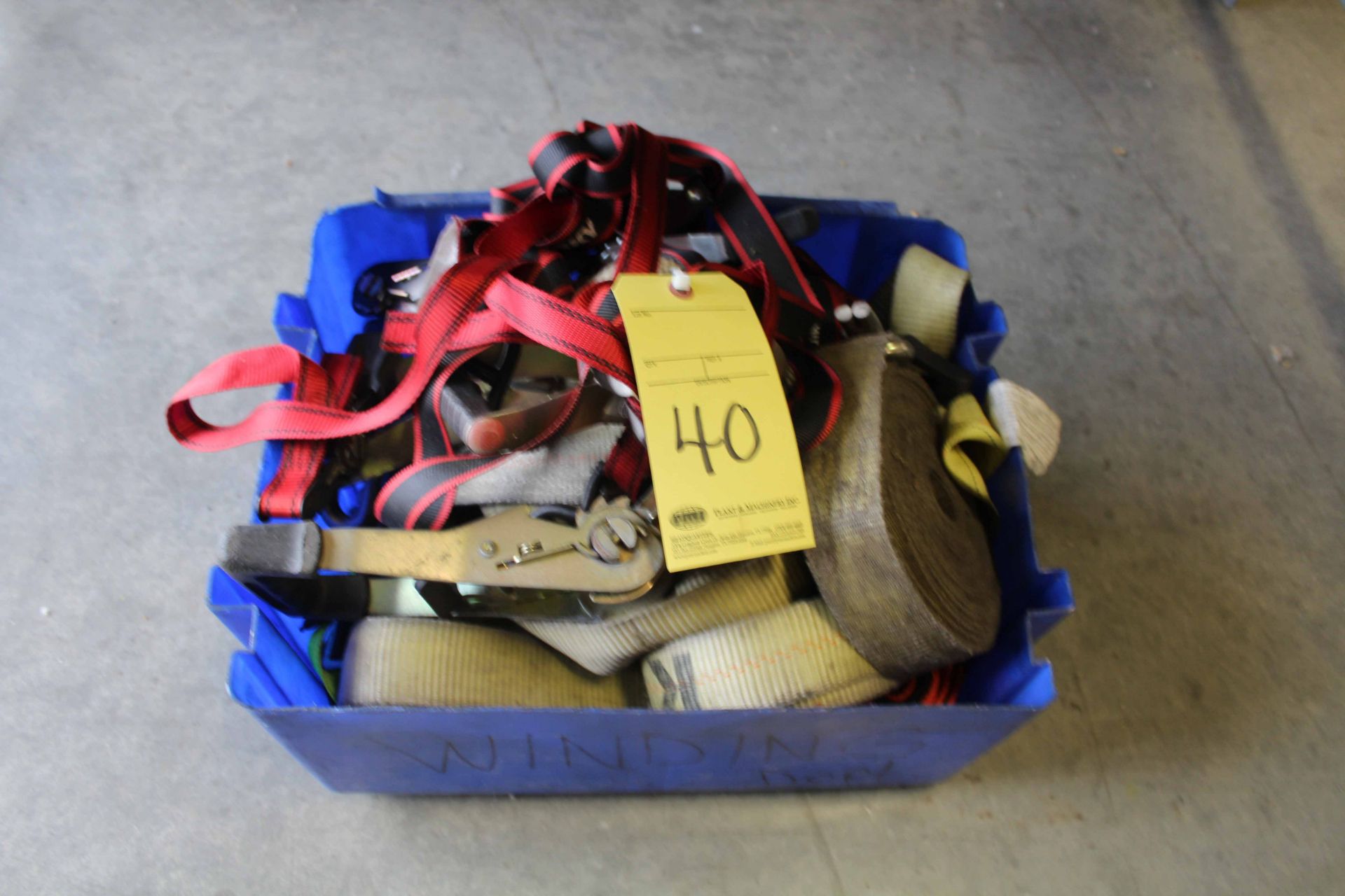 LOT OF STRAPS, assorted (in one box)