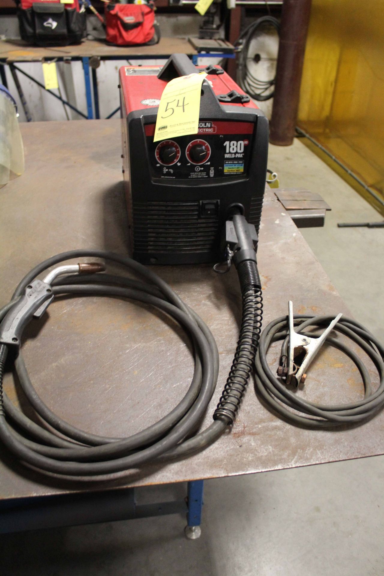 MIG WELDER, LINCOLN MDL. 180HD WELD PAK, new 2016, S/N M3160909386