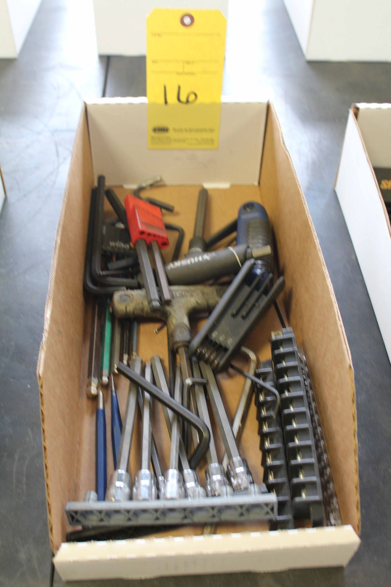 LOT OF SOCKET TYPE ALLEN WRENCHES (in one box)