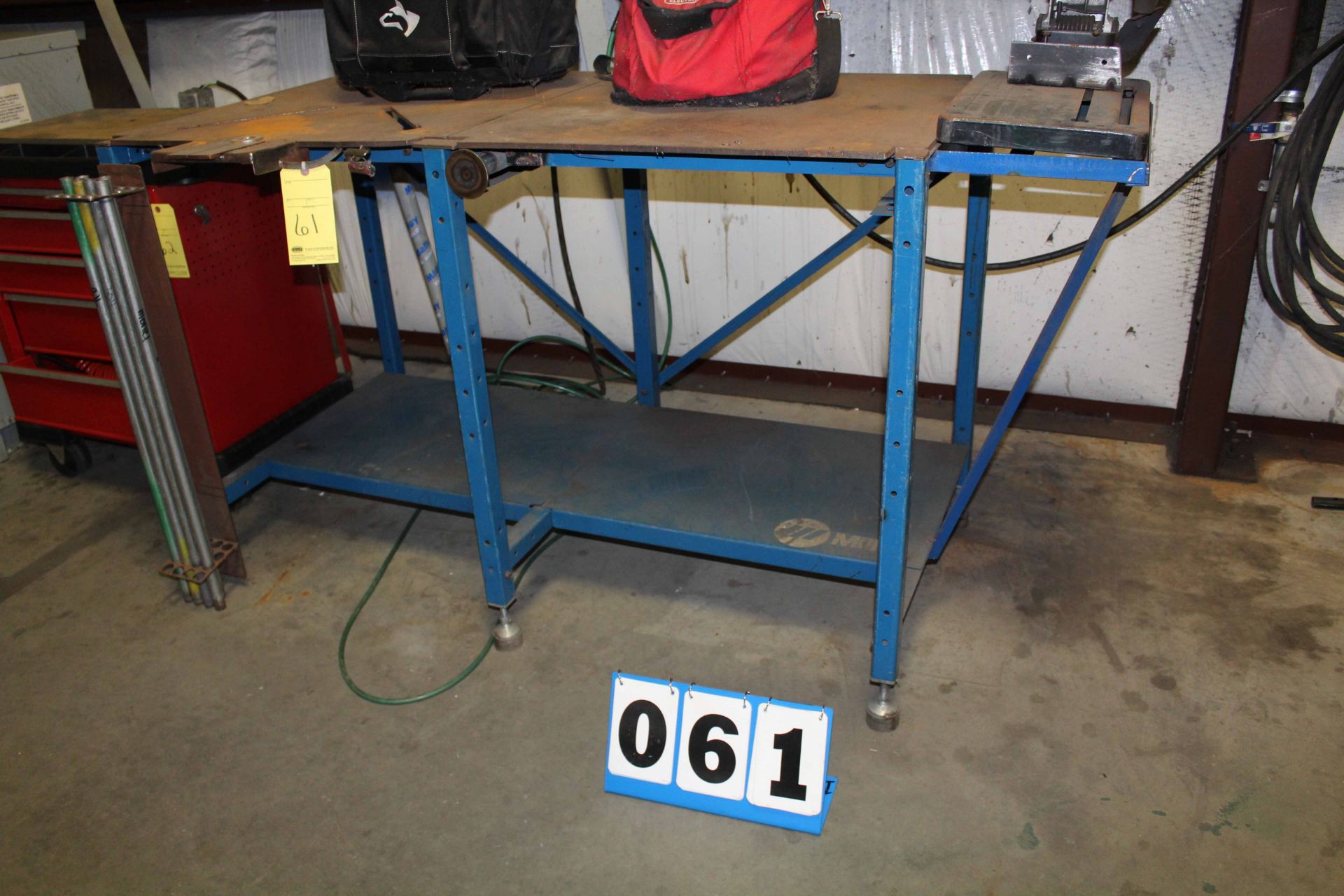 WELDING TABLE, 29" x 58"