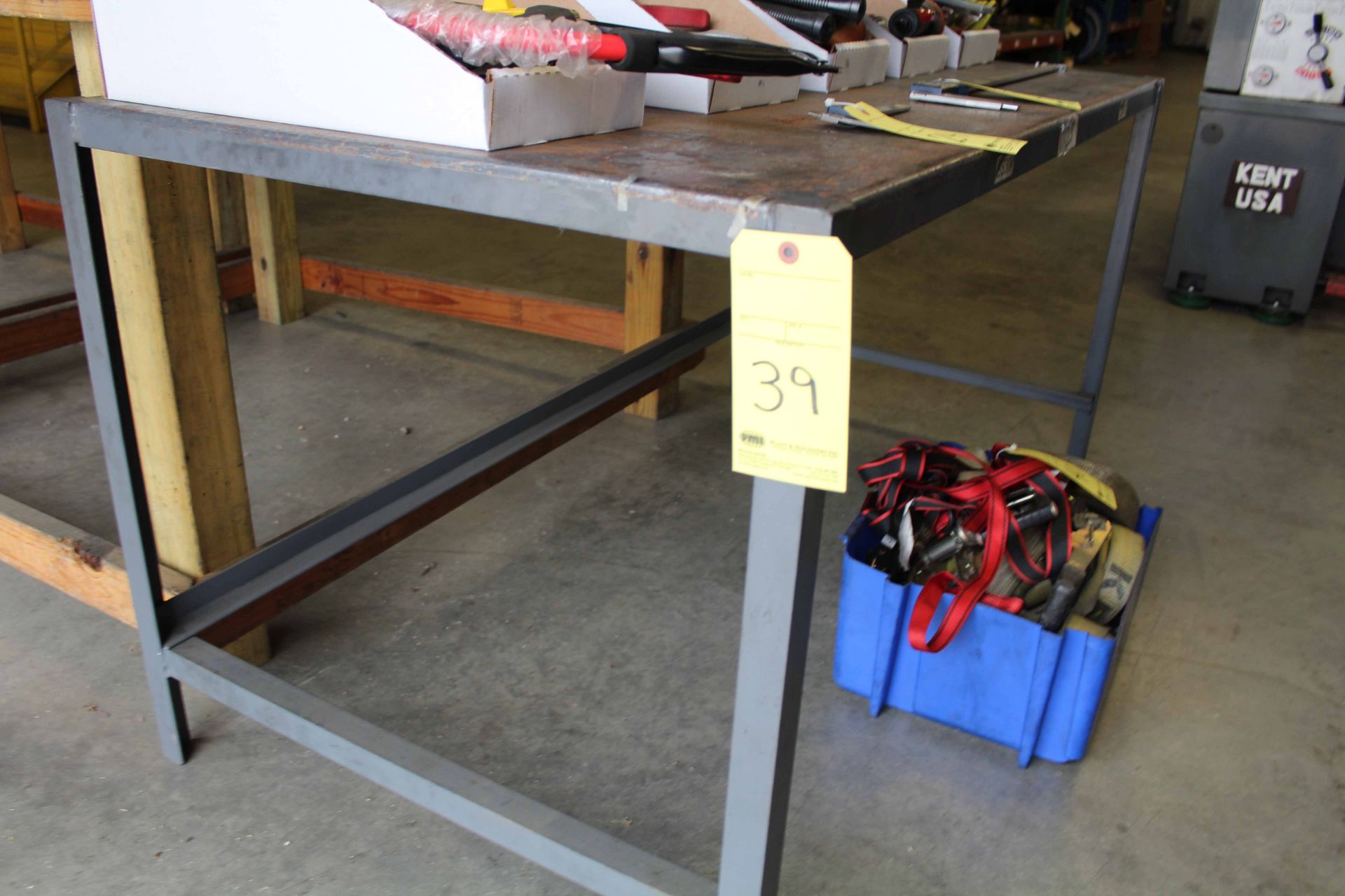 METAL TABLE, 30" x 60" (cannot be removed until contents have been taken)