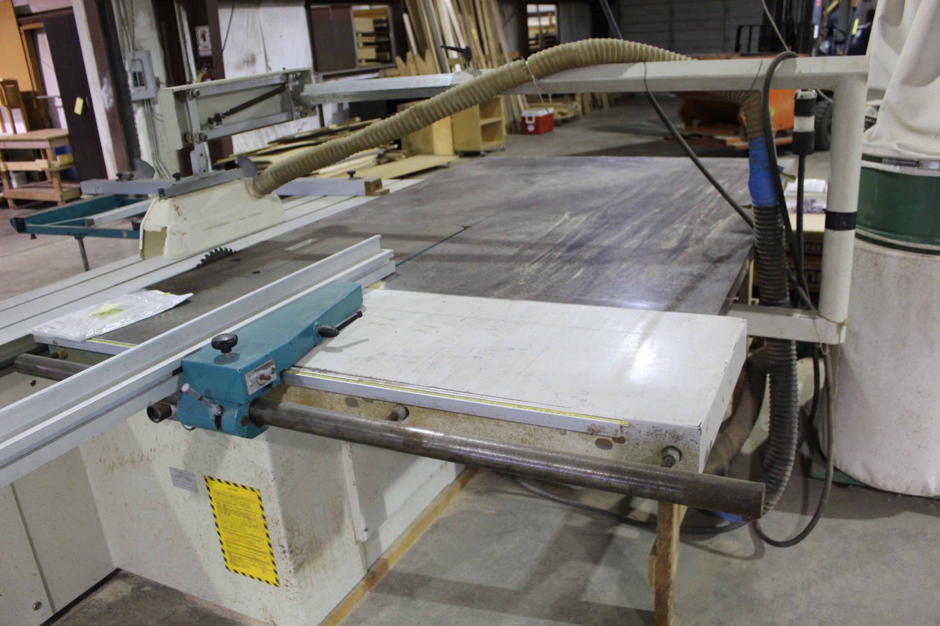 SLIDING TABLE PANEL SAW, GRIGGIO MDL. SC3200, new 1999, 10 HP motor, approx. 13" x 126" cutting - Image 2 of 3