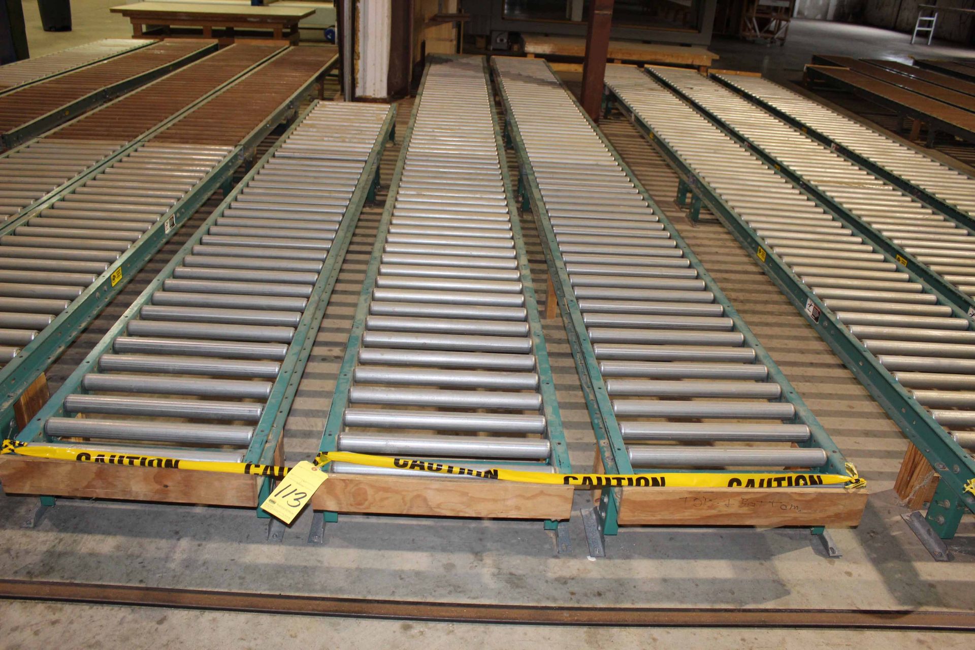 LOT OF CONVEYOR (65 ttl. linear ft.)