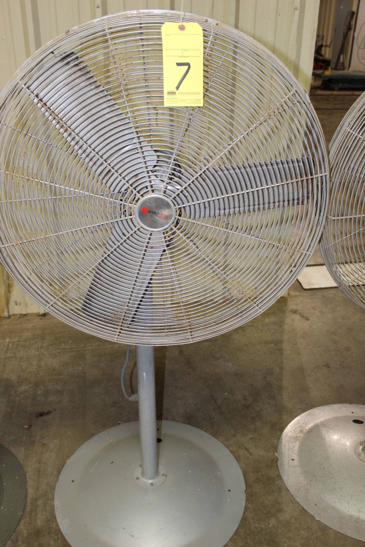 PEDESTAL FAN, UTILITECH 36"