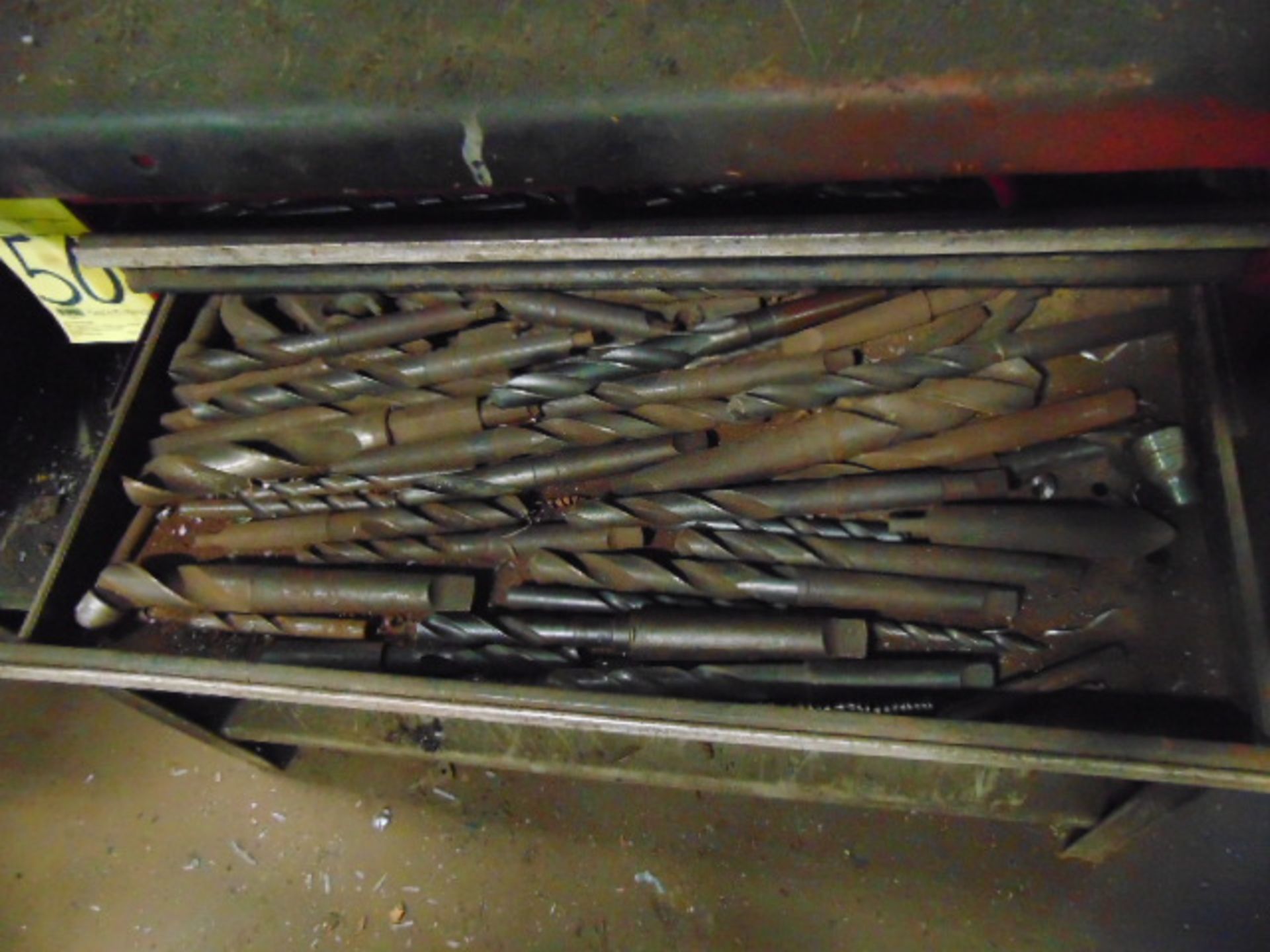 TOOLBOX, w/assorted drill bits - Image 3 of 4