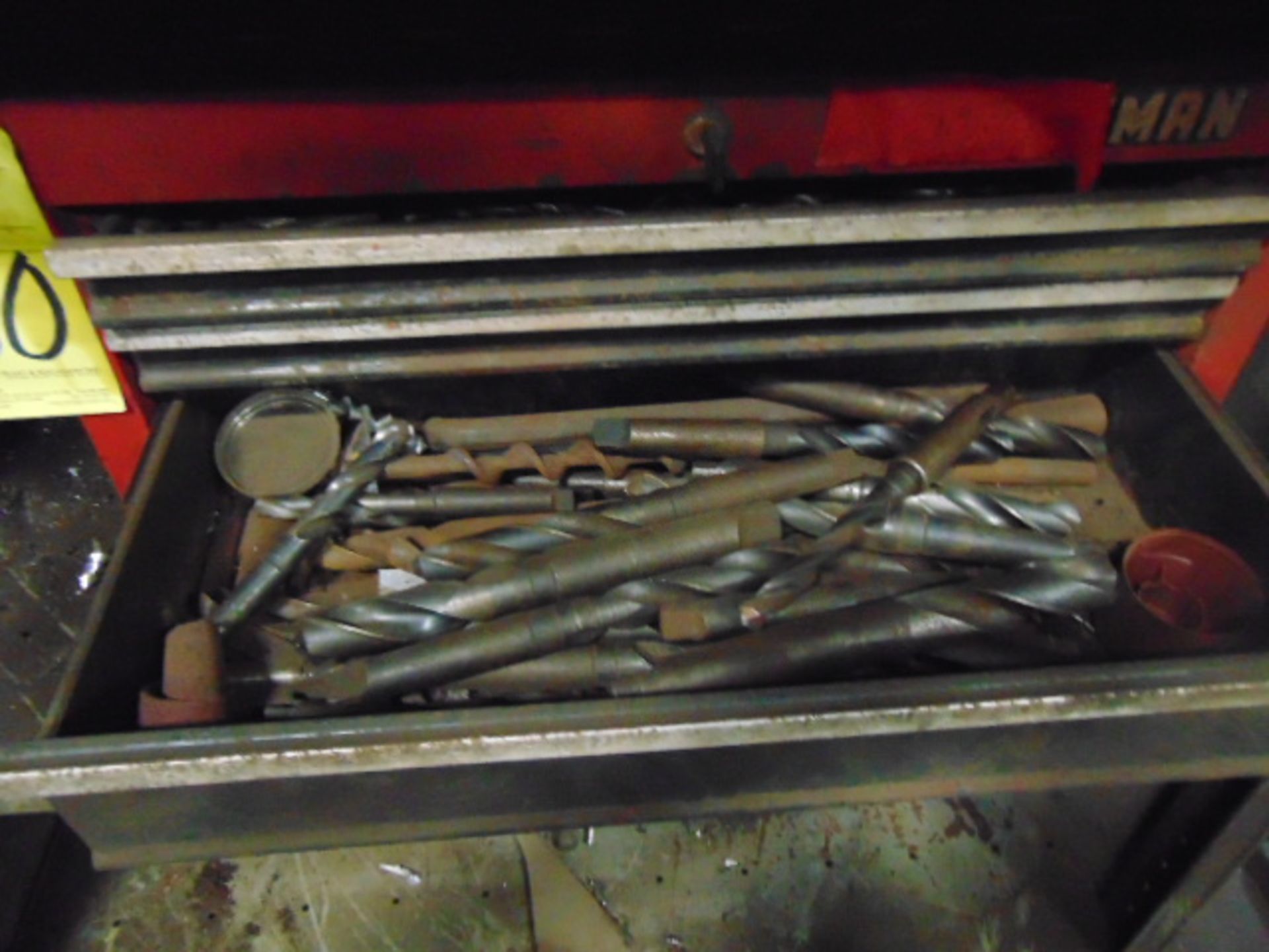 TOOLBOX, w/assorted drill bits - Image 2 of 4