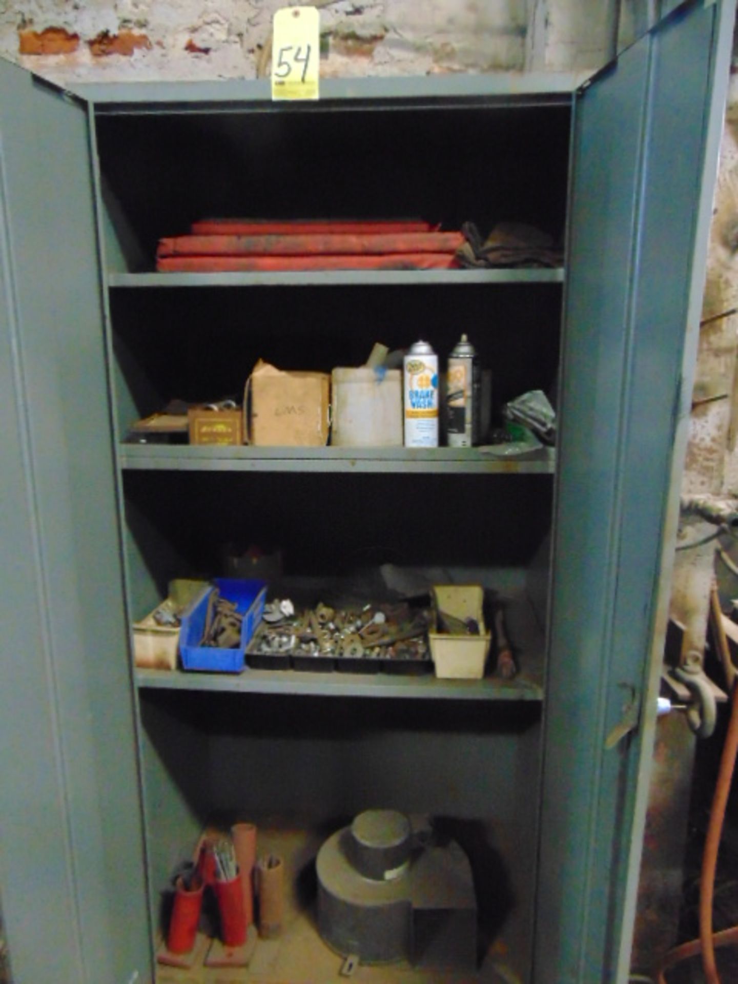 CABINET, w/contents