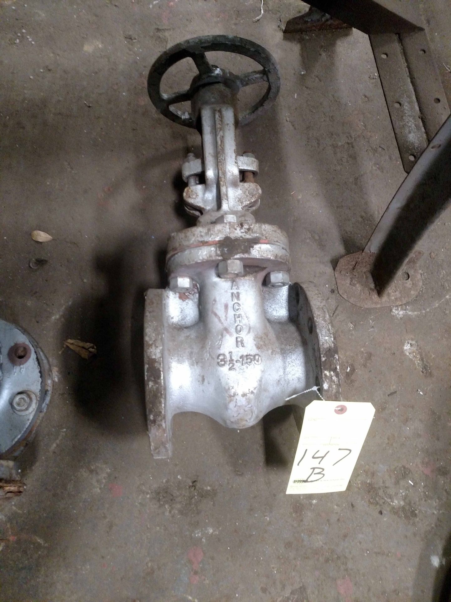 LOT CONSISTING OF VALVES, 1 BALL VALVE 645-5 STEEL, 25N1-20CR, ANCHOR 150, & GATE VALVE 3 1/2" ADJ