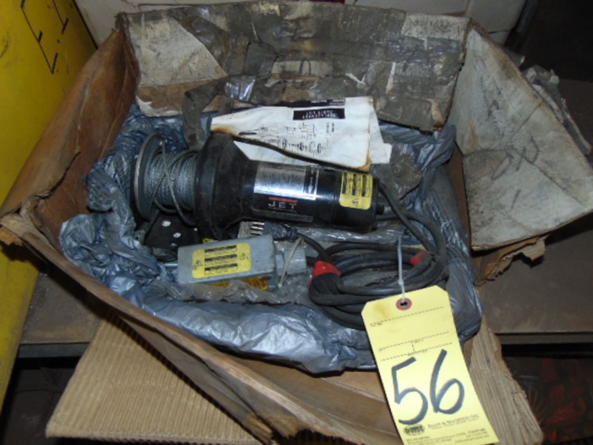 ELECTRIC WINCH, JET MDL. EW-10