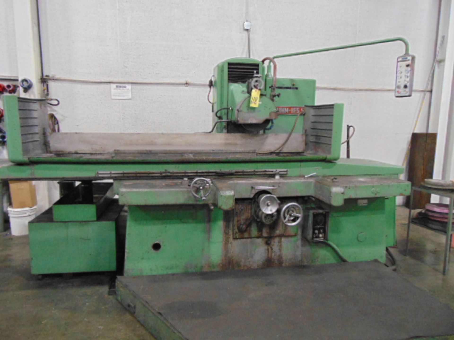 HYDRAULIC SURFACE GRINDER, BLOHM 20” x 48” MDL. HFS512 (Made in Western Germany), 19-3/4” x 47-1/