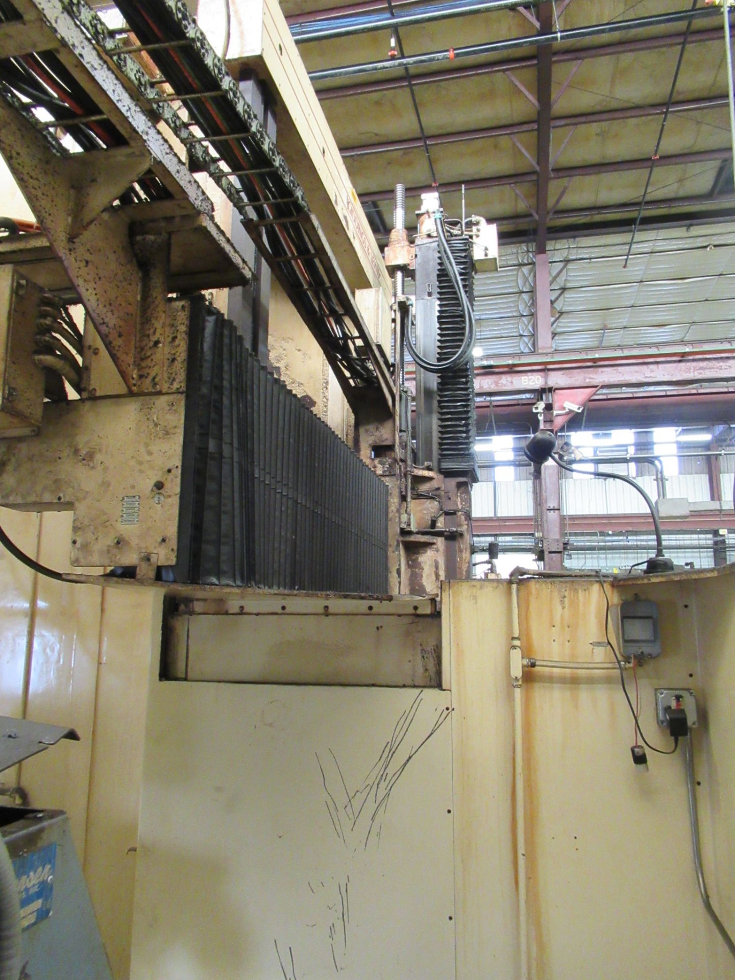 CNC VERTICAL TURRET LATHE, GIDDINGS & LEWIS MDL. 72 VTC, 72" table, 84" max. swing, 96" ht. under - Image 17 of 17