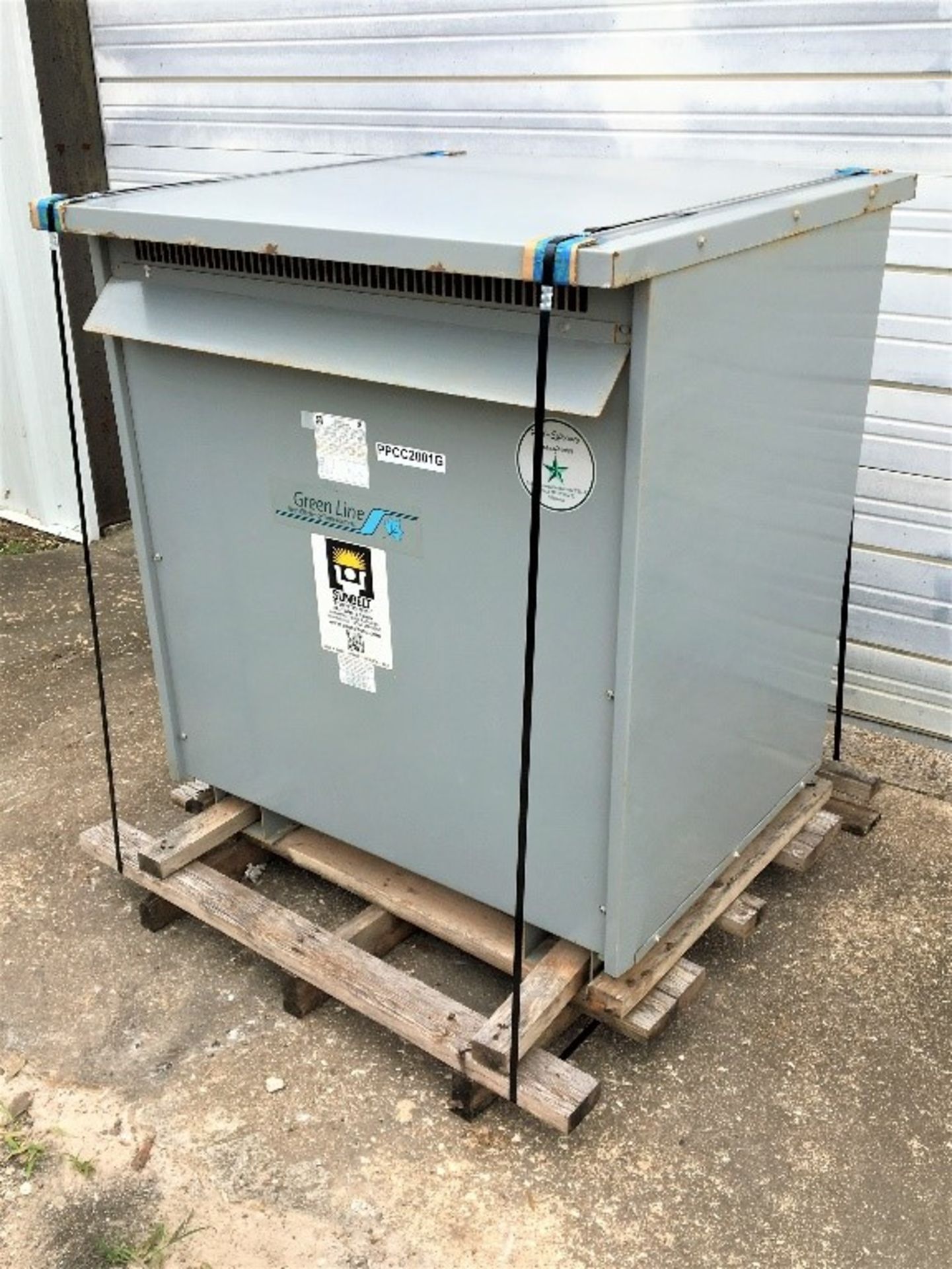 TRANSFORMER, SUNBELT, 3-phase ISO, 480 Delta volts primary, 208Y/120 volts secondary, 150 KVA, 60 - Image 2 of 4