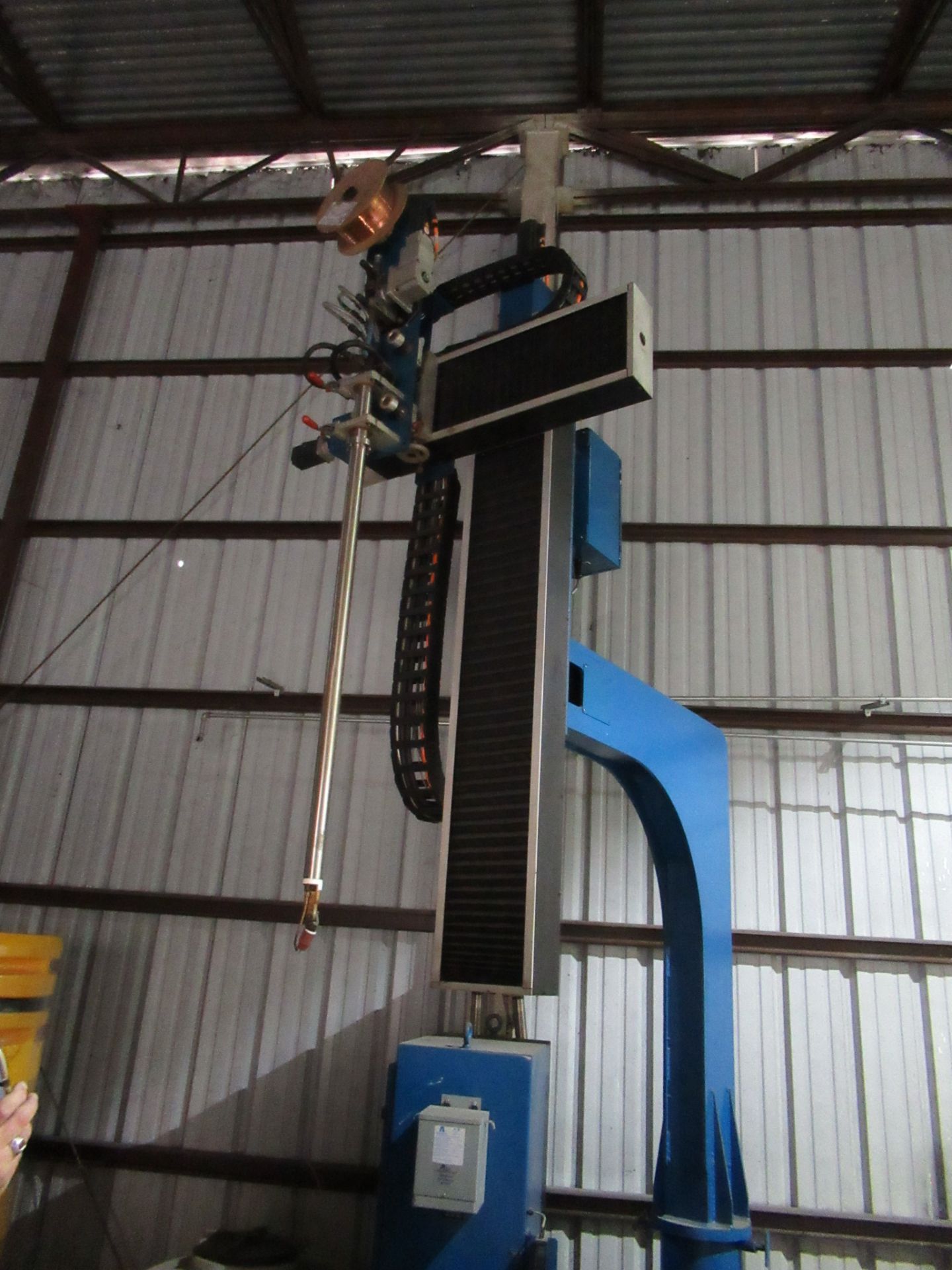 BORE CLADDING SYSTEM, ARC SPECIALTIES MDL. ARC-5XP, new 2016, Miller Mdl. XMT450 CC/CV welder, touch - Image 3 of 11