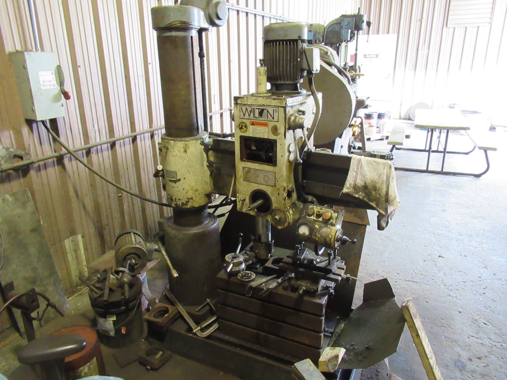 RADIAL DRILL, WILTON 3' X 8" (Location L: Maxim Silencers, 10635 Brighton Lane, Stafford, TX 77477)