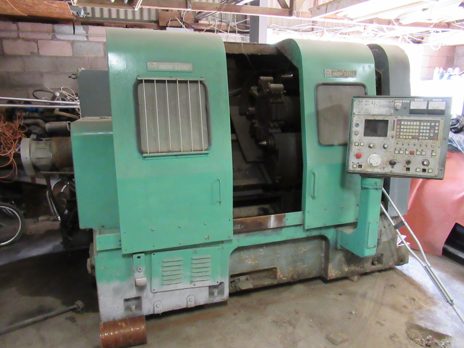 CNC LATHE, MORI SEIKI MDL. SL-4, Yasnac control, S/N 516 (Location R: H.E.B. International, 6820