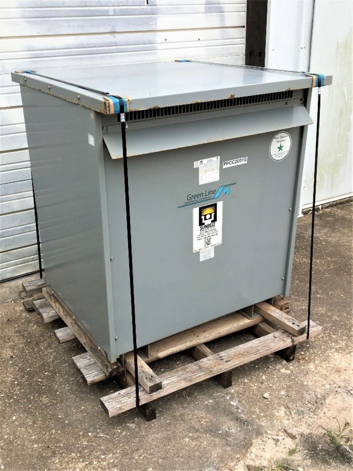 TRANSFORMER, SUNBELT, 3-phase ISO, 480 Delta volts primary, 208Y/120 volts secondary, 150 KVA, 60