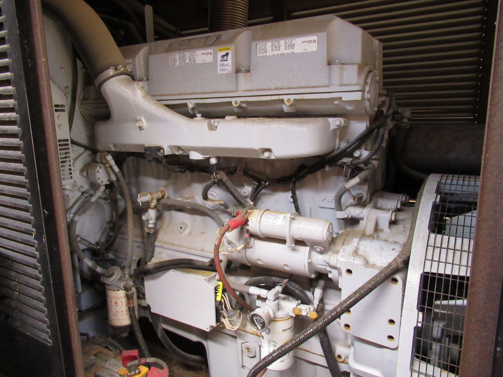 GENERATOR SET, DETROIT DIESEL SPECTRUM 400, new 2002, 400 kW, 400 DSE diesel, 635 HP motor, 1,800 - Image 6 of 10