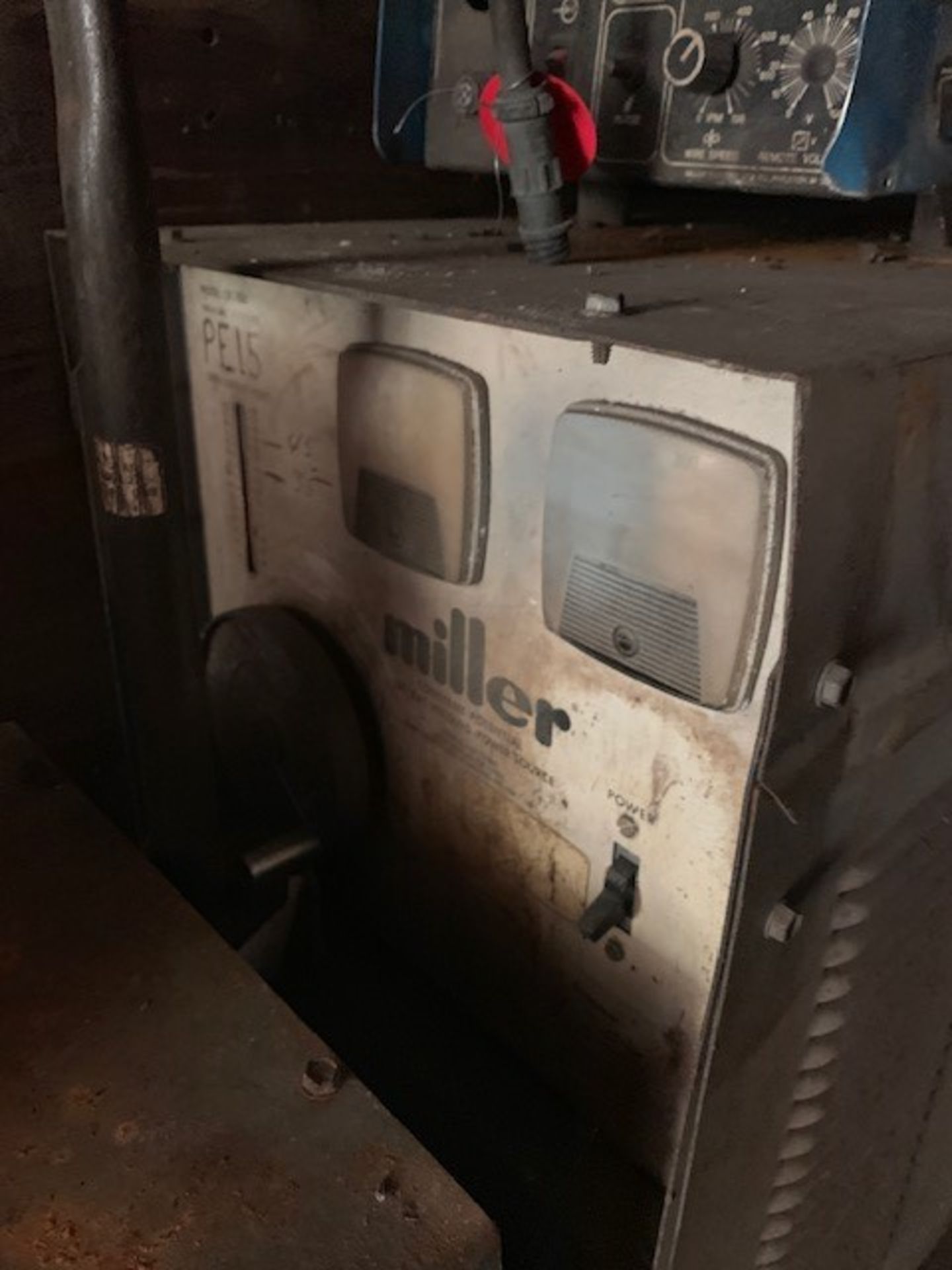 WELDING MACHINE, MILLER MDL. PE15, S/N N.A. (Location T: KMEC Engineering & Conveying Systems,