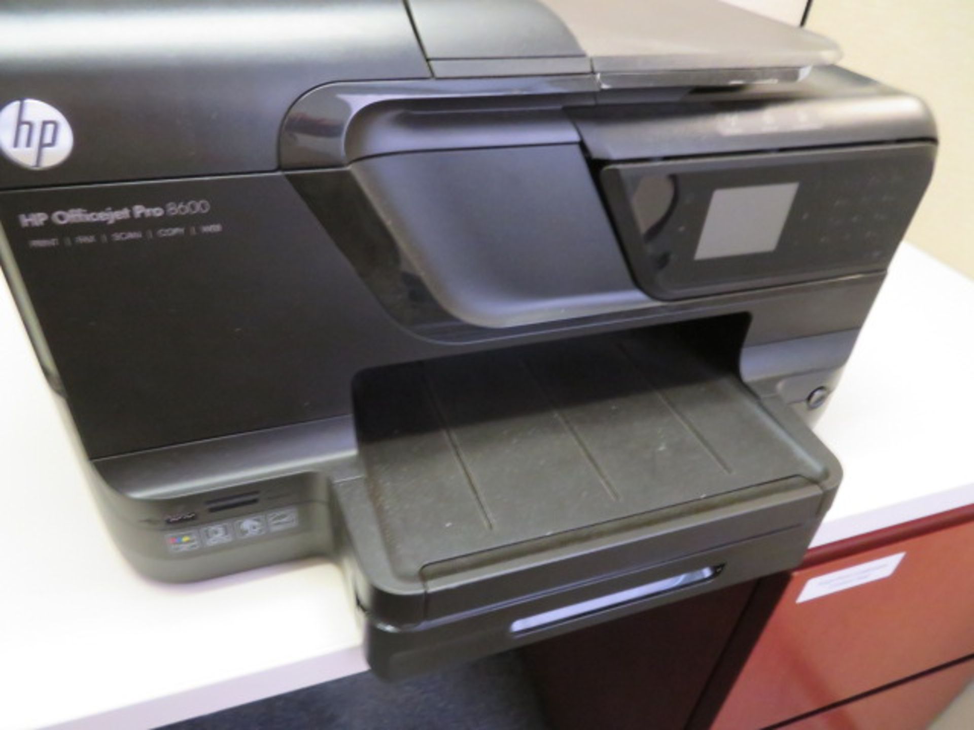 PRINTER, HP OFFICE JET PRO 8600 (print, fax, scan, copy, web) - Image 3 of 4