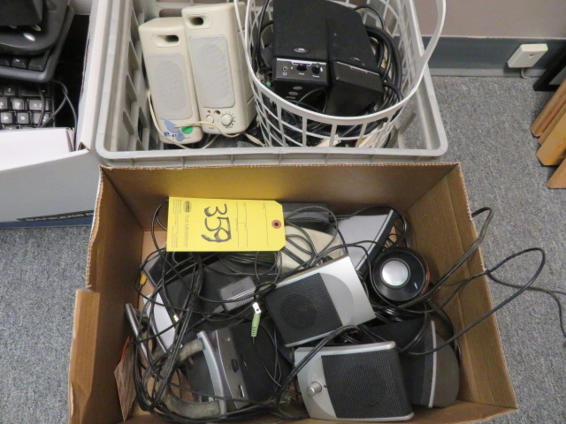 LOT OF PC SPEAKERS, assorted