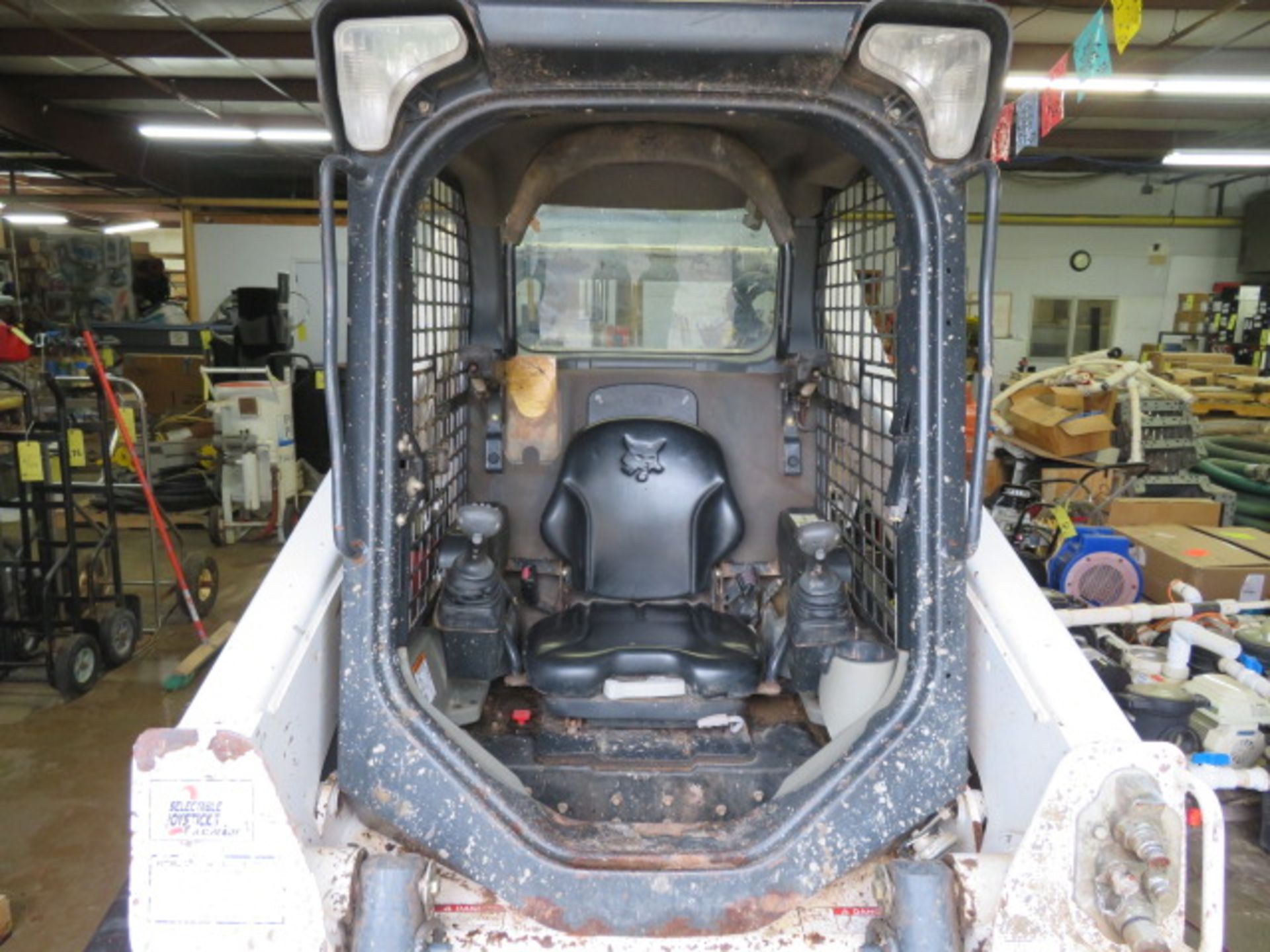 SKID STEER LOADER, BOBCAT MDL. T650, DIESEL TRACK TYPE, new 2012, 980.2 H.O.M., 2,750 lb. rated - Image 5 of 10