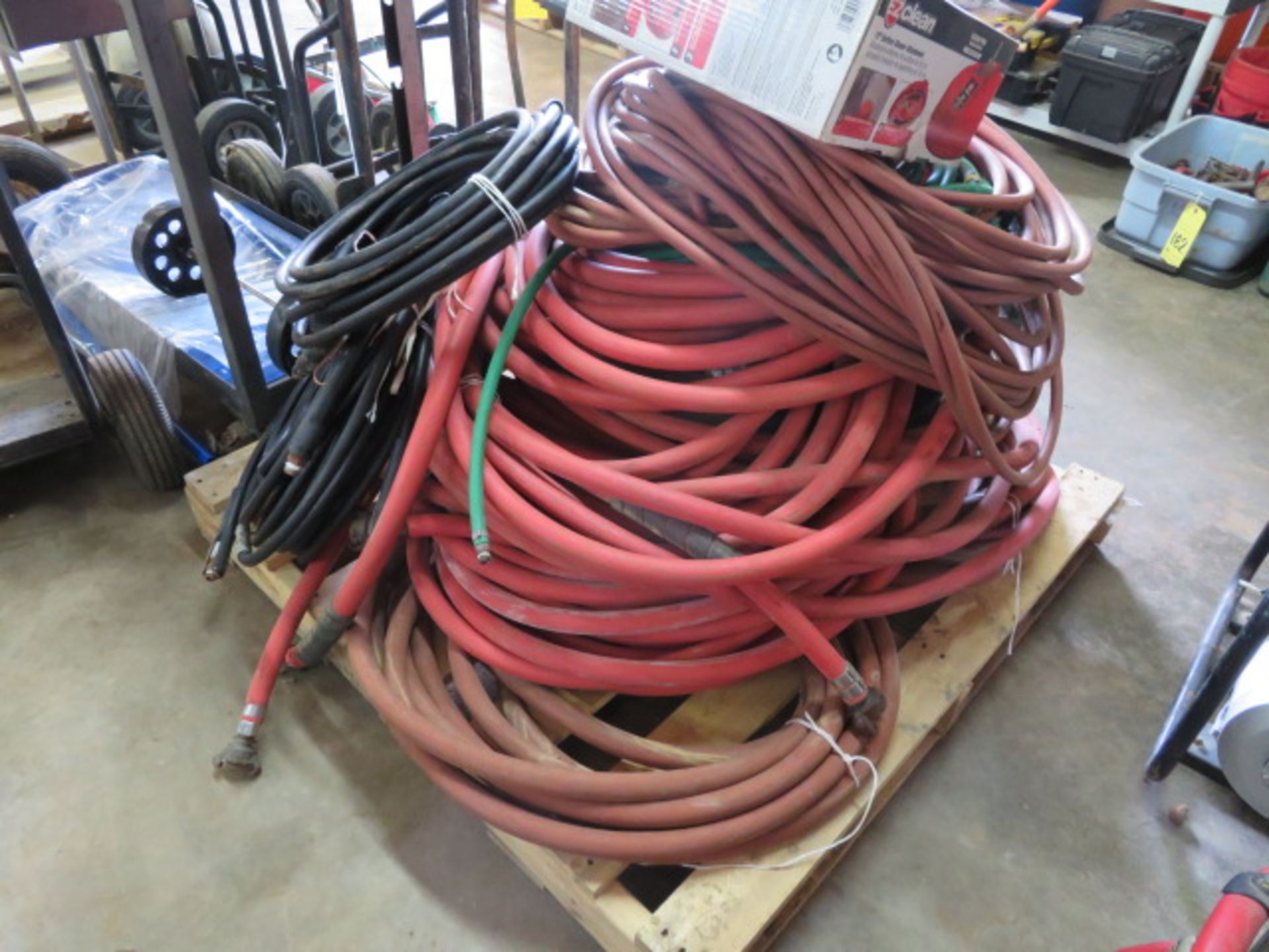 LOT OF AIR HOSES, various sizes & lengths, assorted - Image 3 of 4