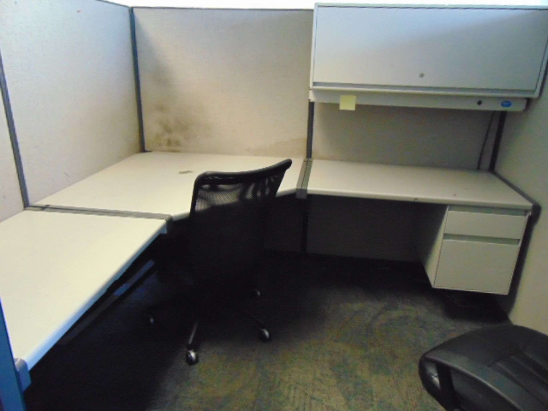 LOT OF OFFICE CUBICLES (located upstairs) - Image 6 of 9