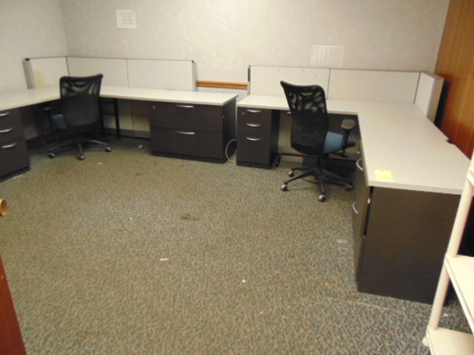 LOT OF CUBICAL FURNITURE (in one room)