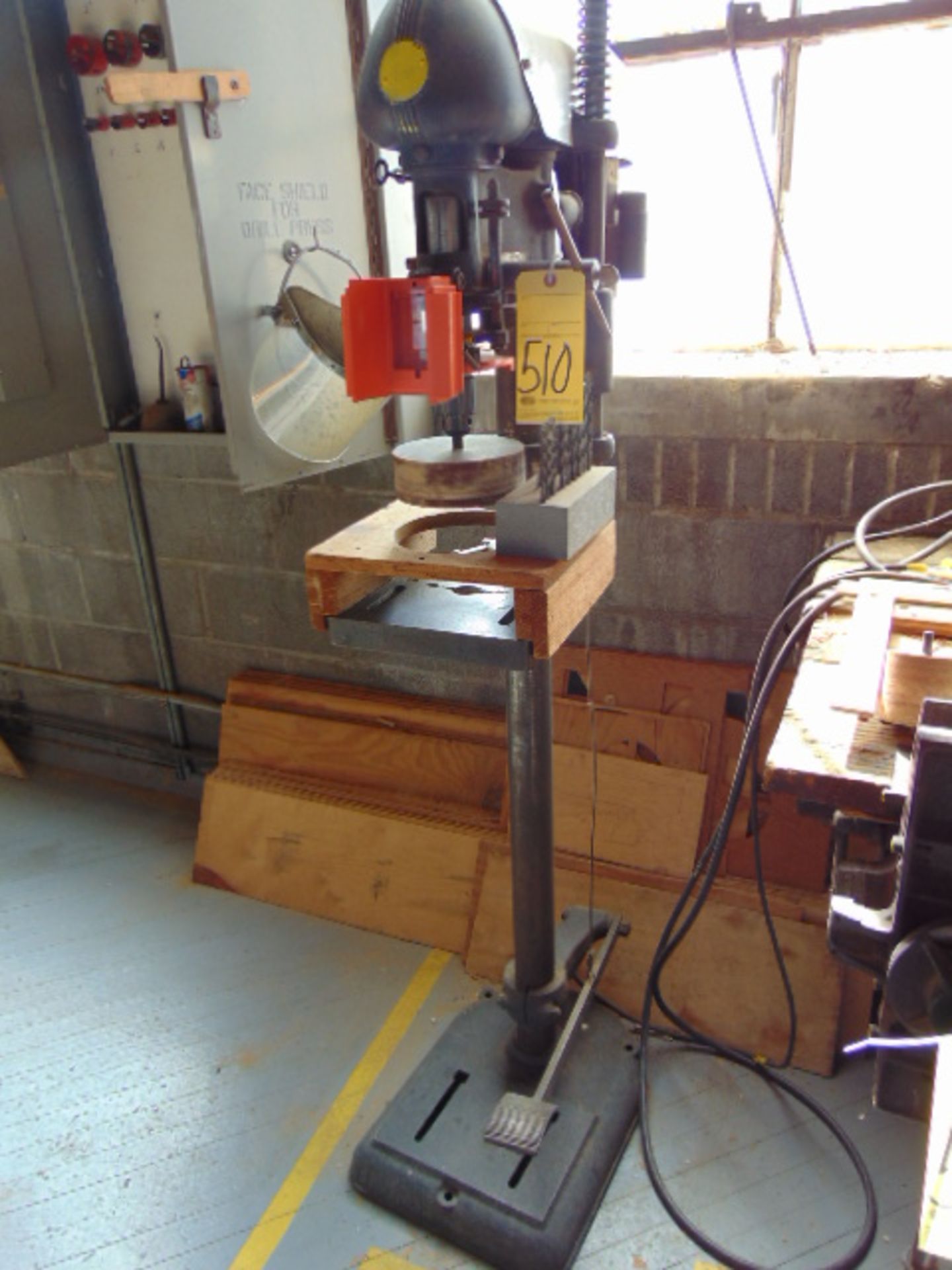 DRILL PRESS, DELTA 14" (located upstairs)