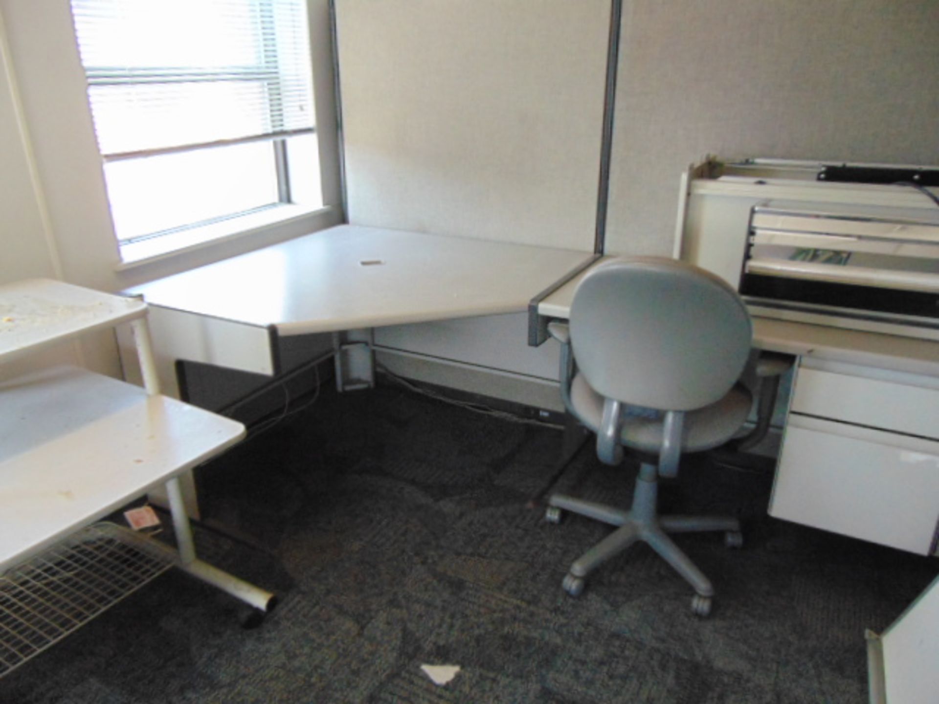 LOT OF OFFICE CUBICLES (located upstairs) - Image 9 of 9