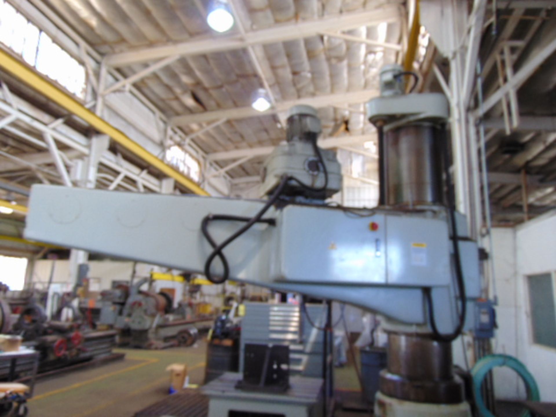 RADIAL ARM DRILL, REPUBLIC 8’ X 21-5/8” MDL. RL2775, new 2008, 109” reach, 21-5/8” column dia., #6 - Image 9 of 11