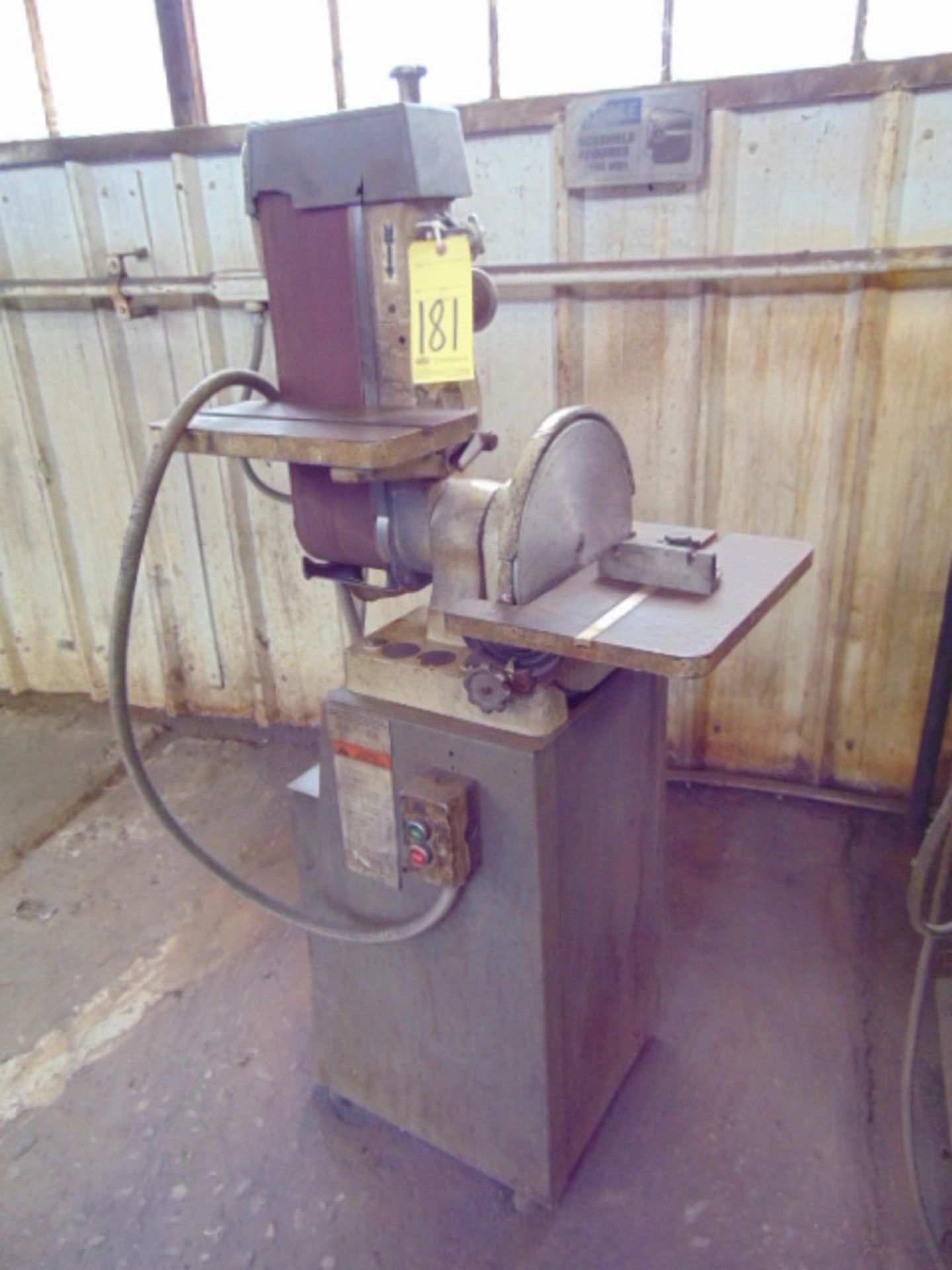 COMBINATION BELT & DISC SANDER, DELTA, 6" belt, 12" disc