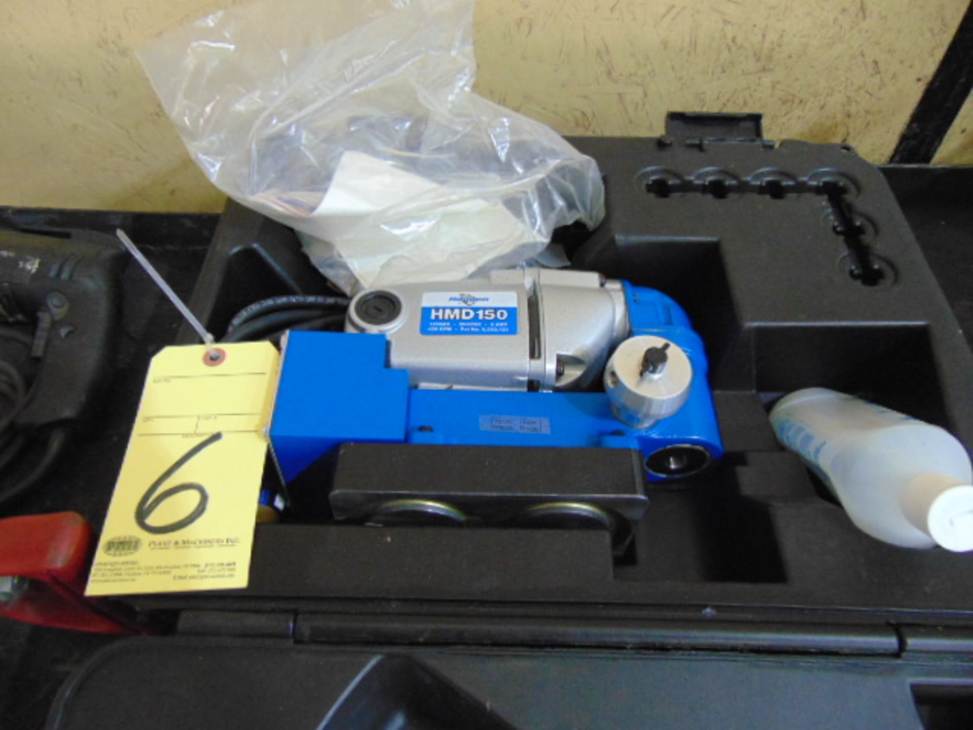 LOW PROFILE MAGNETIC DRILL, HOUGEN MDL. HMD150