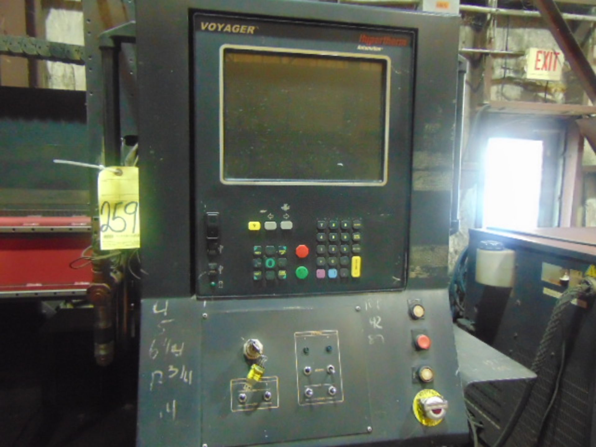 CNC PLASMA CUTTING MACHINE, KOIKE ARONSON MDL. YGM-5000 “VERSAGRAPH”, new 2006, Hypertherm Voyager - Image 2 of 16