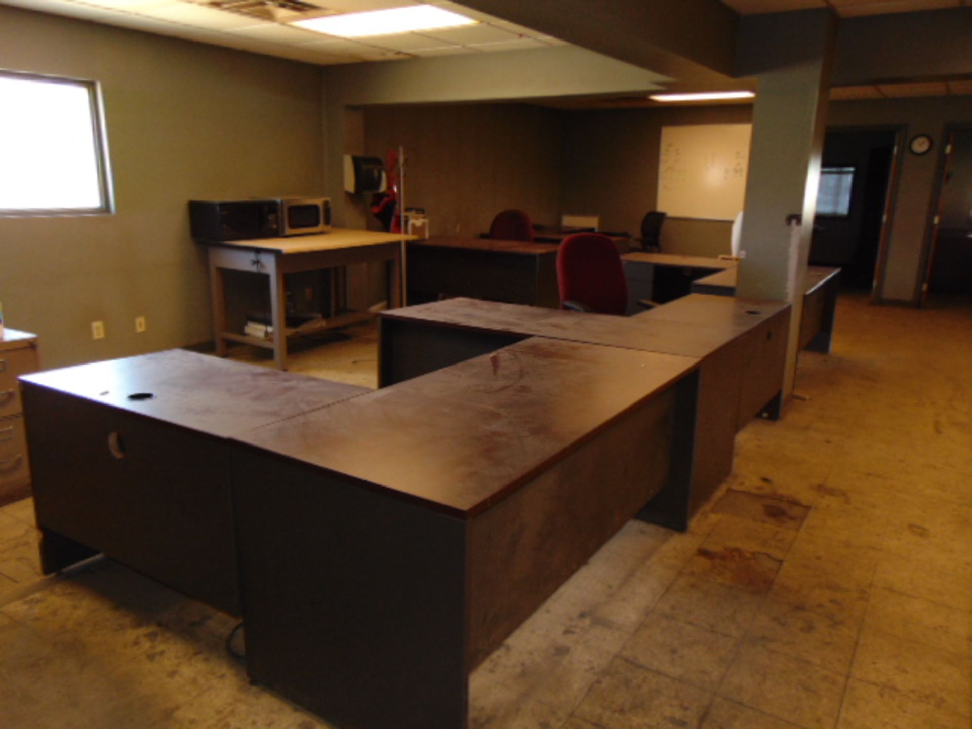 LOT OF OFFICE FURNITURE, assorted (located upstairs) - Image 7 of 10